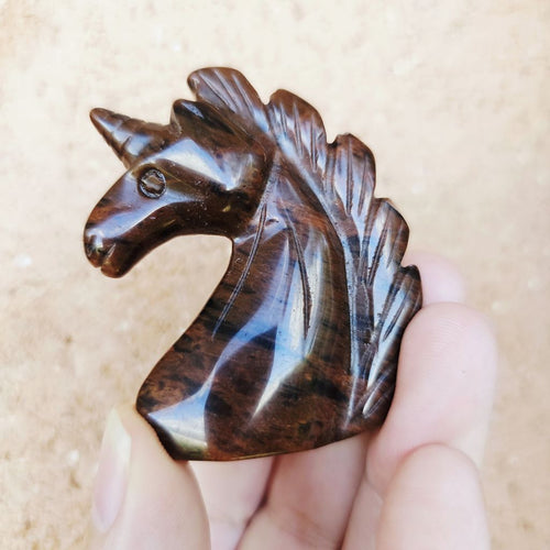 Mahogany Obsidian Unicorn | The Fireheart Unicorn
