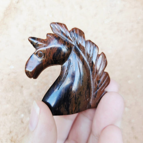 Mahogany Obsidian Unicorn | The Fireheart Unicorn