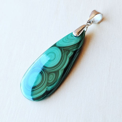 Malachite Pendant | Current Of The Heart