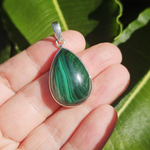 Malachite Pendant | Heart Of Renewal