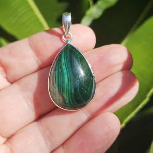 Malachite Pendant | Heart Of Renewal