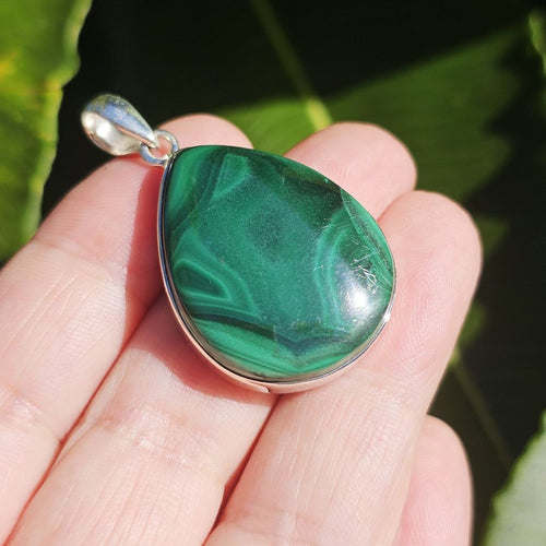 Malachite Pendant | Path Of The Heart
