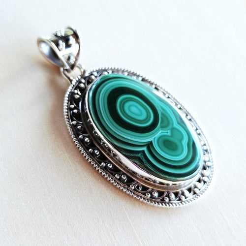 Malachite Pendant | Spirit Of The Forest