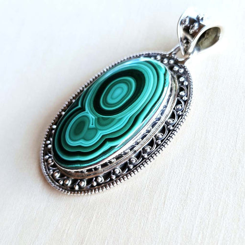 Malachite Pendant | Spirit Of The Forest