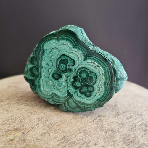 Malachite Stalactite | Thick Slice 951gms