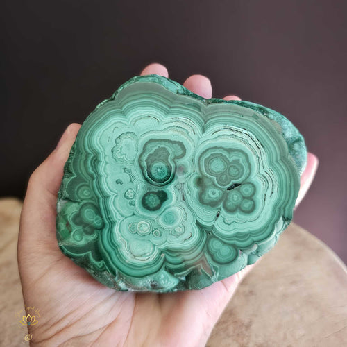 Malachite Stalactite | Thick Slice 951gms