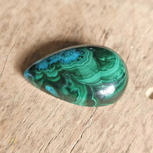 Malachite & Chrysocolla | Cabochon 10gms