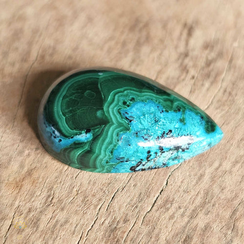 Malachite & Chrysocolla | Cabochon 10gms