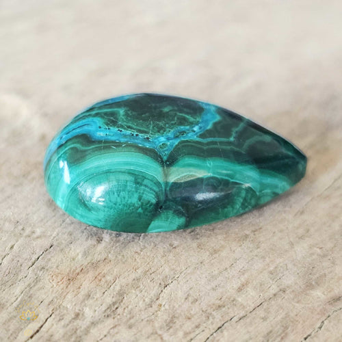 Malachite & Chrysocolla | Cabochon 9gms