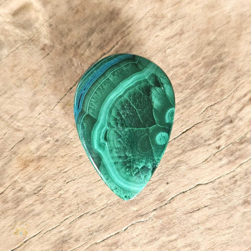 Malachite & Chrysocolla | Cabochon 9gms