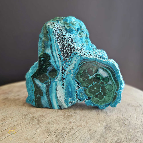 Malachite & Chrysocolla| Freeform 503gms