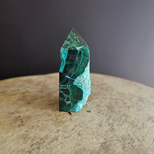 Malachite & Chrysocolla | Obelisk 150gms