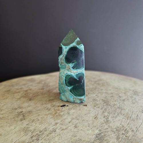 Malachite & Chrysocolla | Obelisk 150gms