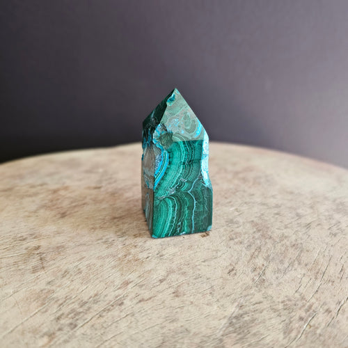 Malachite & Chrysocolla | Obelisk 99gms