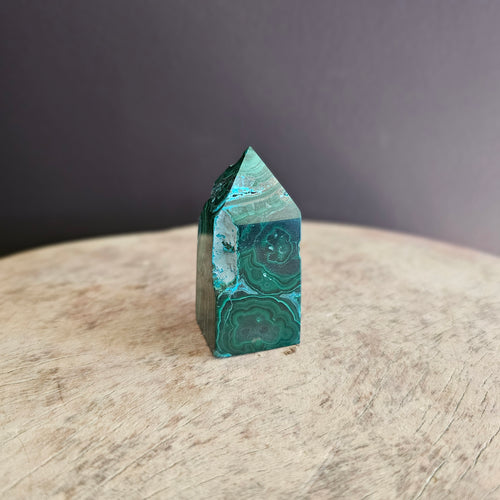 Malachite & Chrysocolla | Obelisk 99gms