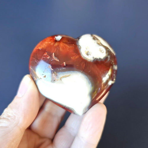 Medium Carnelian Hearts | Creative Pulse