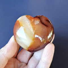 Medium Carnelian Hearts | Creative Pulse