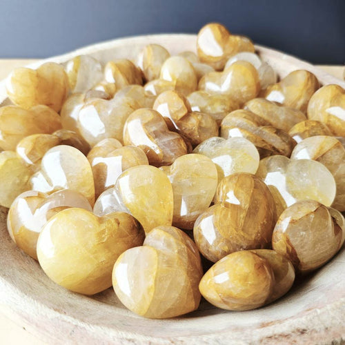 Medium Golden Healer Hearts | The Heart That Holds