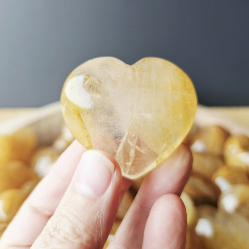 Medium Golden Healer Hearts | The Heart That Holds