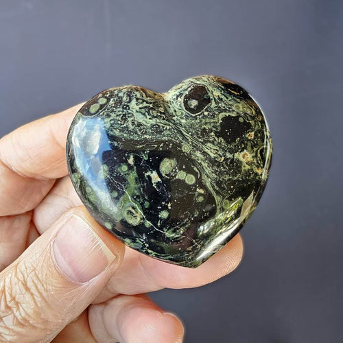 Medium Kambaba Jasper Hearts | Sacred Shift