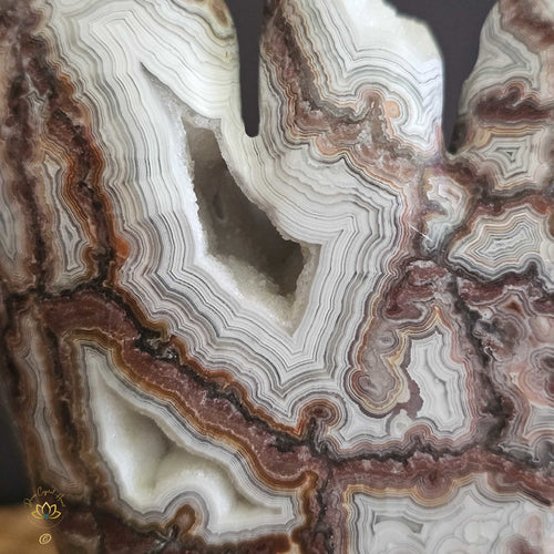 Mexican Crazy Lace Agate Angel | Seraph of the Spirals