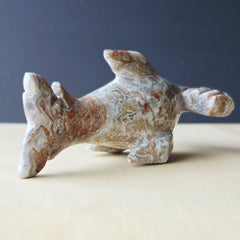 Mexican Crazy Lace Agate Hammerhead Shark