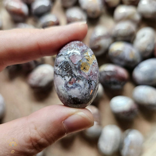 Mexican Crazy Lace Agate Tumbled Stones