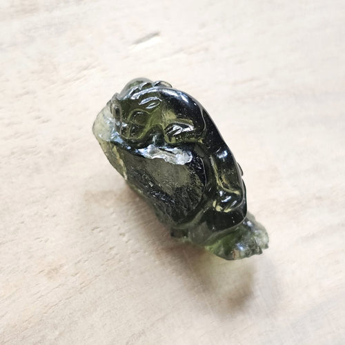 Moldavite | Dragon Carving 6g