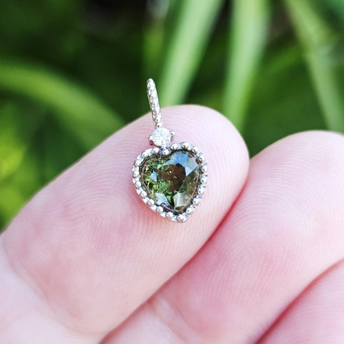 Moldavite Faceted Pendant | Soul Expansion