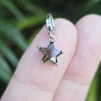 Moldavite Faceted Star Pendant | Pure Frequency