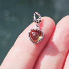 Moldavite Heart Pendant | The Timely Catalyst
