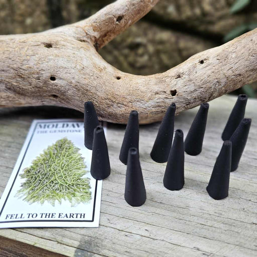 Moldavite Incense | Cones
