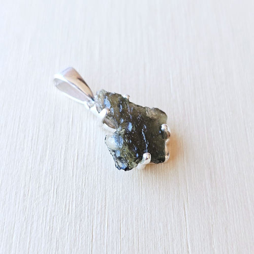 Moldavite Pendant | Cosmic Alchemy