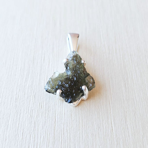 Moldavite Pendant | Cosmic Alchemy