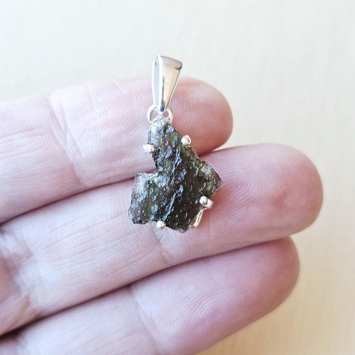 Moldavite Pendant | Cosmic Alchemy