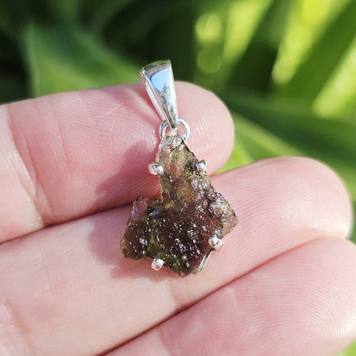 Moldavite Pendant | Cosmic Alchemy