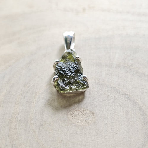 Moldavite Pendant | Cosmic Conduit