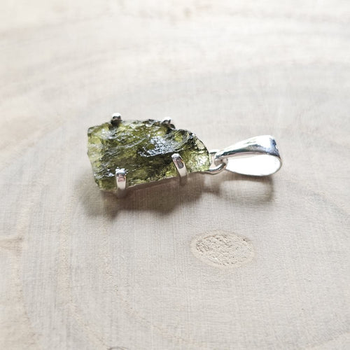 Moldavite Pendant | Cosmic Conduit