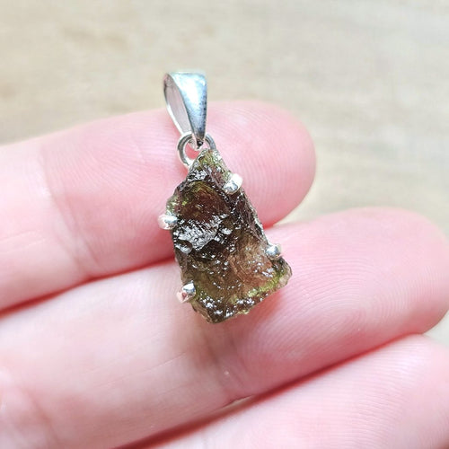 Moldavite Pendant | Cosmic Conduit