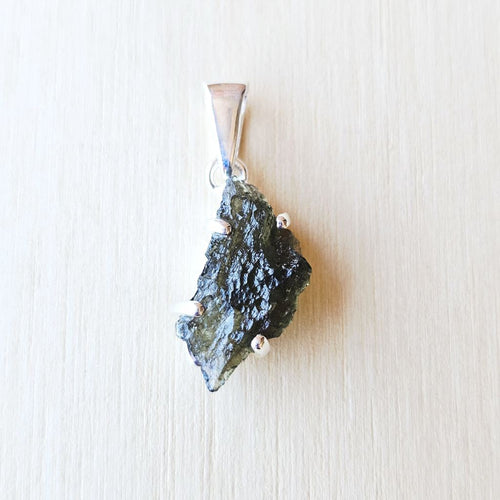 Moldavite Pendant | Heart Of The Cosmos