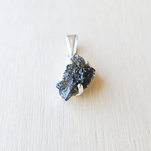 Moldavite Pendant | Heart Of The Cosmos