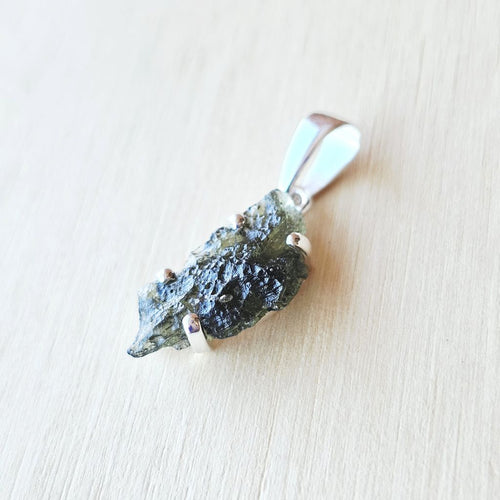 Moldavite Pendant | Heart Of The Cosmos