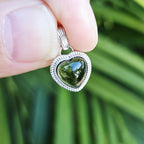 Moldavite Pendant | Heart Of The Cosmos
