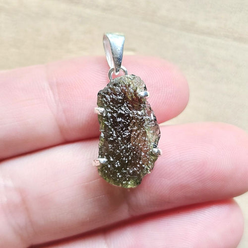 Moldavite Pendant | Higher Planes