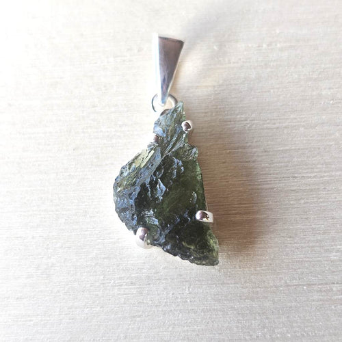 Moldavite Pendant | Starborn Spark
