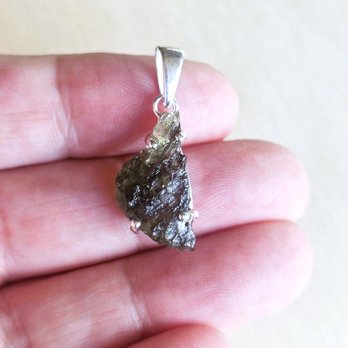 Moldavite Pendant | Starborn Spark