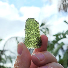 Moldavite Specimen | Frequency Key