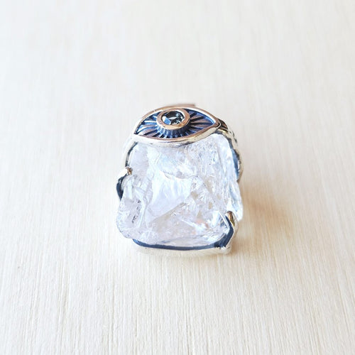 Moldavite & Herkimer Pendant | The Quantum Path