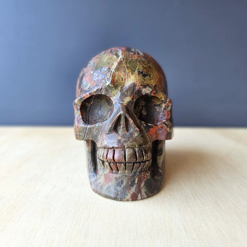 Money Agate Skull | Guardian Of Abundance