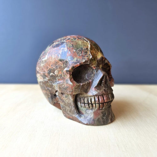 Money Agate Skull | Guardian Of Abundance